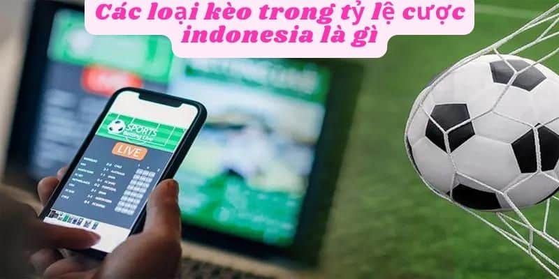 Các loại kèo cược trong tỷ lệ cược Indonesia