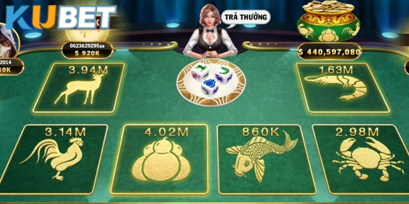 Chơi bầu cua kiếm tiền thưởng trực tuyến tại Kubet